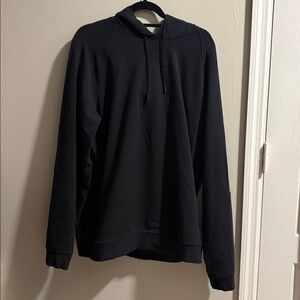 ★ Last Chance lululemon Men's City Sweat Pullover Hoodie Dark Grey / Black XL